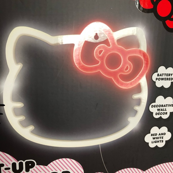 Hello Kitty | Accents | Hello Kitty Lightup Wall Decor New In Box